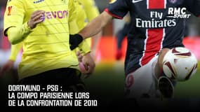Dortmund - PSG : La compo parisienne lors de la confrontation de 2010