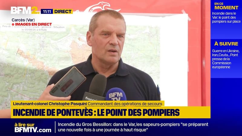 Incendie du Gros Bessillon: "Le feu le plus long dans l'histoire du Var", soulignent les pompiers