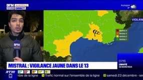 Bouches-du-Rhône: le département en vigilance jaune vent, des rafales à plus de 100 km/h attendues