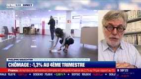 Philippe Waechter (Ostrum AM) : Chômage, moins de 1,3% au quatrième trimestre - 27/01