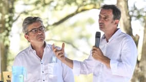 Jean-Luc Mélenchon et Éric Piolle le 2 juillet 2020 
