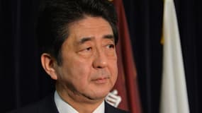 Shinzo Abe, Premier ministre conservateur du Japon.