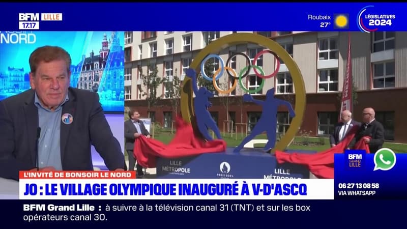 Village Olympium: Villeneuve-d'Ascq sait organiser de grands événements selon son maire