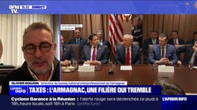 Droits de douane: "Pour l'instant, nos filières sont sur le qui-vive", explique Olivier Goujon du bureau national interprofessionnel de l'armagnac 