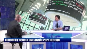 Stéphane Boujnah (Euronext) : Euronext boucle une année 2021 record - 11/02