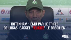 Tottenham : ému par le triplé de Lucas, Gasset "félicite" le Brésilien