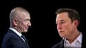 Jeff Bezos et Elon Musk sont sur le podium des trois hommes les plus riches du monde
