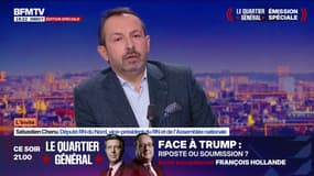"La méthode et les objectifs de Donald Trump ne sont pas acceptables", estime Sébastien Chenu, vice-président du RN