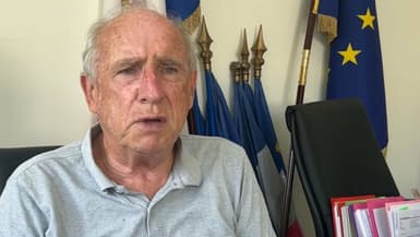  François Balique, le maire du Vernet. 