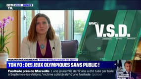 Pour Roxana Maracineanu, "c'est important que les Jeux olympiques se tiennent", même si l'absence de public est une "triste nouvelle"