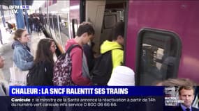 Face à la chaleur, la SNCF ralentit ses trains