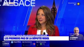 Les premiers pas à l'Assemblée nationale de Sandra Regol, députée du Bas-Rhin