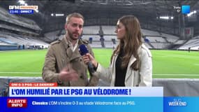 Classico: l'OM humilié 3-0 par le PSG à domicile 