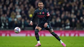 Kyle Walker lors de Tottenham-Manchester City (0-1, FA Cup), le 26 janvier 2024