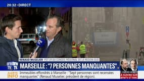 Marseille: "Sept personnes manquent à l'appel dans l'immeuble plus deux qui étaient potentiellement devant"