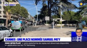 Cannes: une place renommée en hommage à Samuel Paty 