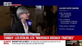 Sandrine Rousseau dénonce des "promesses de papier" à propos des concessions faites par le gouvernement juste avant le vote du budget de la Sécurité sociale