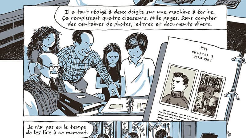 Une planche de la BD "Replay" de Jordan Mechner, le créateur de "Prince of Persia"