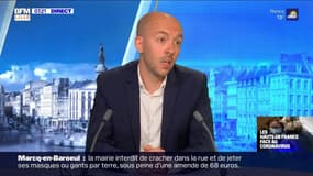 Les échanges commerciaux entre la France et la Belgique "ont fortement ralenti" depuis le début du confinement, déplore Loïc Delhuvenne, directeur de l'Eurométropole Lille-Courtrai-Tournai