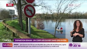 Disparition d'Erwan : un corps découvert dans une rivière
