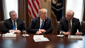 Donald Trump à la Maison Blanche, le 9 janvier. 