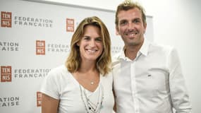 Amélie Mauresmo et Julien Benneteau