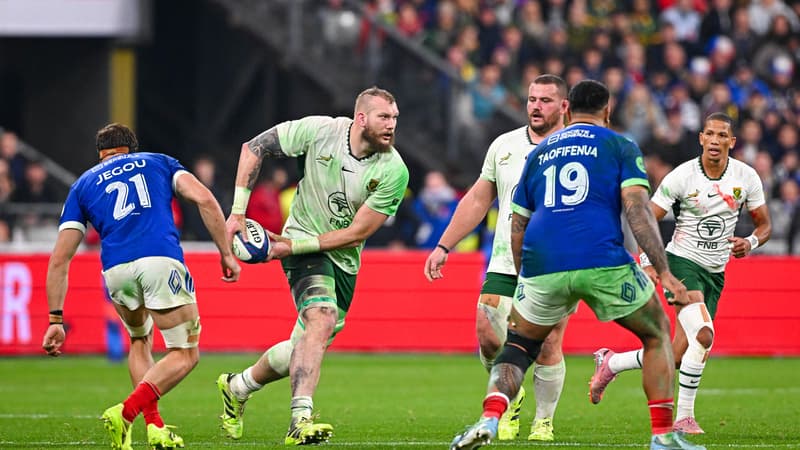 Les Sud-Africains couverts de peinture verte: les raisons du couac lors du match France-Afrique du Sud