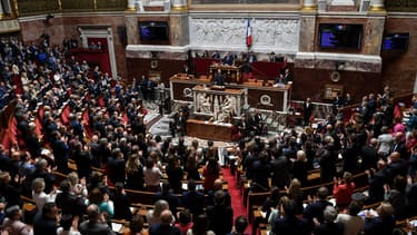 L'Assembée nationale, le 12 juin 2019 à Paris.