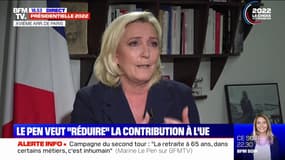 Marine Le Pen: "Tant que la guerre n'est pas terminée, (...) il n'y a absolument aucune raison" d'aller à Moscou