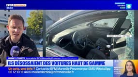 Des voleurs désossaient des voitures haut de gamme.