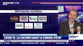 Jean-Marc Dumontet (JMD Production) : Covid-19, la culture saisit le Conseil d'État - 18/12