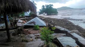 Des images des inondations à Lembata, en Indonésie