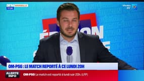 Le préfet de Région, Georges-François Leclerc, explique les raisons du report du match OM-PSG