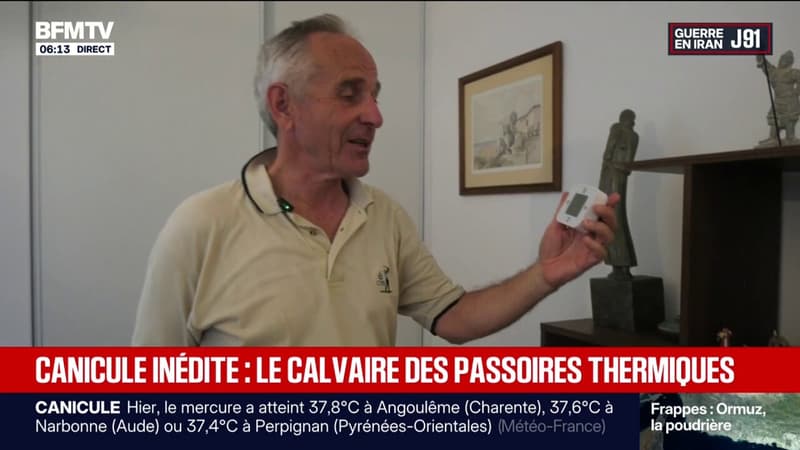 Canicule: le calvaire de ces habitants d'une résidence à Rennes, mal isolée, où il fait déjà chaud le reste de l'année