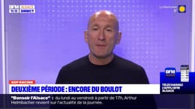 Gilbert Brisbois, parrain de BFM Alsace et rédacteur en chef RMC et Anthony Loewenguth, animateur "Planète Racing", reviennent sur la deuxième période de Strasbourg face à Angers