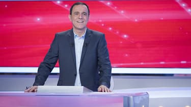 Thierry Beccaro dans "Motus" sur France 2.