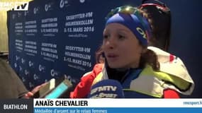Mondiaux de biathlon - La France en argent sur le relais femmes