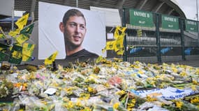 L''hommage à Emiliano Sala des supporters du FC Nantes.