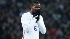 Paul Pogba avec la France en mars 2022