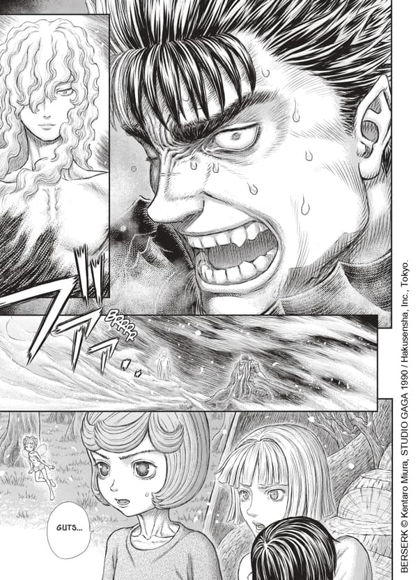 Une planche du tome 42 de "Berserk"