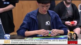 Un jeune Coréen bat le record du monde de Rubik's Cube