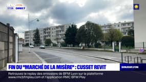 Villeurbanne: fin du "marché de la misère", le quartier de Cusset revit