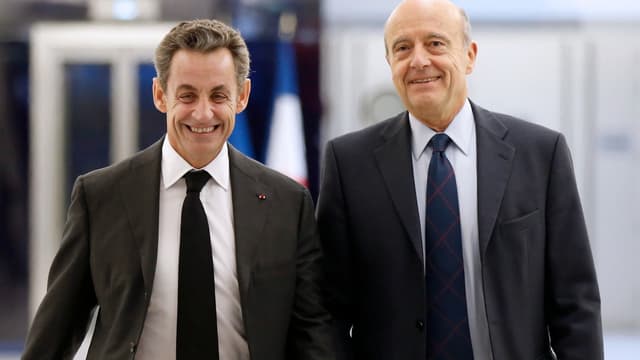 Nicolas Sarkozy et Alain Juppé