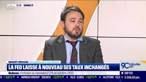 Benoït Gérard (Natixis) : La FED laisse à nouveau ses taux inchangés - 02/11