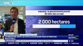 Loi industrie verte : 50 sites clés en main pour attirer des industriels