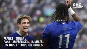 France – Tonga : Raka, l’imprécision, la mêlée… les tops et flop tricolores