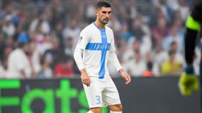 Alvaro Gonzalez avec l'OM, le 1er septembre 2019