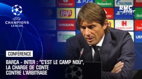 Barça - Inter : "C'est le Camp Nou", la charge de Conte contre l'arbitrage