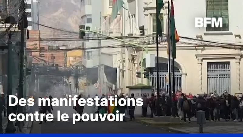 Bolivie: la mobilisation contre le président s'intensifie avec des affrontements dans la capitale