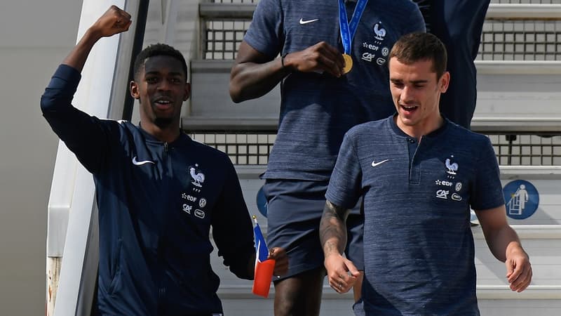 Dembélé et Griezmann
